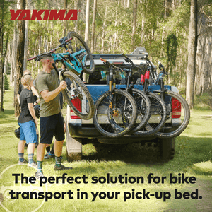 Yakima GateKeeper Full Size Truck Bed Large Tailgate Bike Pad, Cascade Blue