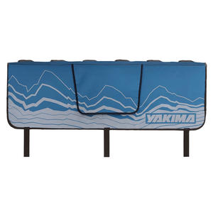 Yakima GateKeeper Full Size Truck Bed Large Tailgate Bike Pad, Cascade Blue