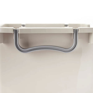 Sterilite Home Organization Stackable Open Storage Bin Container, Gray (6 Pack)