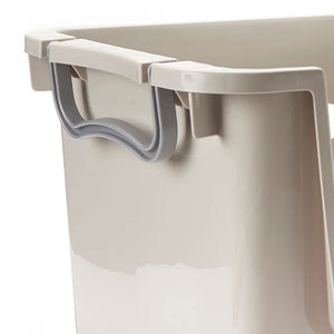 Sterilite Home Organization Stackable Open Storage Bin Container, Gray (24 Pack)