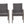 2PC Outdoor Dining Chair with Hand-Painted Frame and Water-Washed Cotton Seat