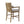 Cane Back Counter Stool With Upholstered Seat - Cream / Reclaimed Natural