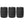 Good Ideas Rain Wizard 50 Gallon Plastic Barrel Water Collector, Black (3 Pack)