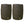 Good Ideas Rain Wizard 40 Gallon Capacity Plastic Rain Barrel Drum, Oak (2 Pack)