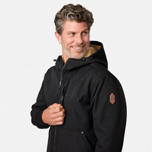 Men's Wind River Burly Canvas Softshell Jacket