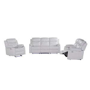 Blanche - Reclining Sofa With LED Lights