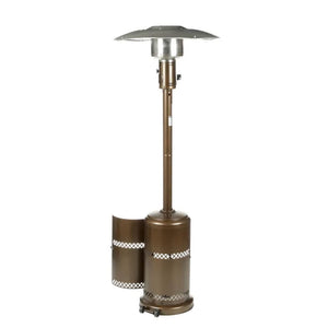 Four Seasons Courtyard 40,000 BTU Steel Outdoor Patio Heater, Bronze Finish - TRAPSKI