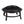 Mr. Bar-B-Q 29.3 Inch Wood Burning Fireplace with Match Light Ignition, Black