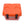 CAMP-ZERO 10 Liter 10.6 Quart Lidded Cooler with 2 Molded In Cup Holders, Orange