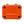 CAMP-ZERO 10 Liter 10.6 Quart Lidded Cooler with 2 Molded In Cup Holders, Orange