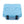 CAMP-ZERO 10 Liter 10.6 Quart Lidded Cooler with 2 Molded In Cup Holders, Sky