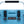CAMP-ZERO 10 Liter 10.6 Quart Lidded Cooler with 2 Molded In Cup Holders, Sky