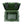 CAMP-ZERO 10 Liter 10.6 Quart Lidded Cooler with 2 Molded In Cup Holders, Green
