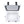 CAMP-ZERO 10 Liter 10.6 Quart Lidded Cooler with 2 Molded In Cup Holders, White