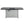Extendable Rectangle Aluminum Alloy Fire Pit Table, 50,000 BTU