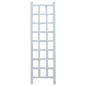 Dura-Trel Providence 22 x 75 Inch PVC Vinyl Outdoor Garden Patio Trellis, White
