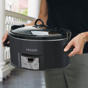 Crock-Pot 7 Quart Cook n' Carry Programmable Countdown Slow Cooker for 8 People - TRAPSKI