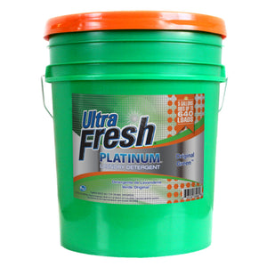 Ultra Fresh 3X Platinum 5 Gal Laundry Detergent, Up to 640 Loads, Original Green