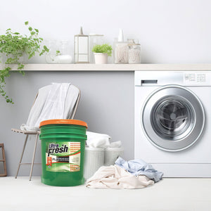 Ultra Fresh 3X Platinum 5 Gal Laundry Detergent, Up to 640 Loads, Original Green