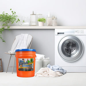 Ultra Fresh 6X Platinum 5 Gallon Sport Laundry Detergent, Up to 640 Loads w/Pump