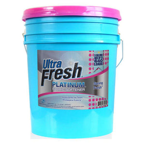 Ultra Fresh Platinum 5 Gal Spring Fresh Fabric Softener Up to 640 Loads w/Pump - TRAPSKI