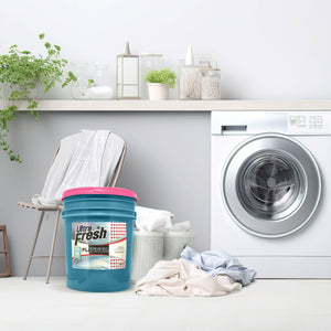 Ultra Fresh Platinum 5 Gal Spring Fresh Fabric Softener Up to 640 Loads w/Pump - TRAPSKI
