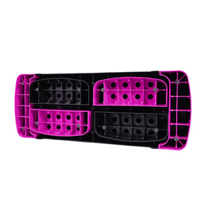 BalanceFrom Fitness Adjustable Workout Aerobic Step Platform Trainer w/ Raisers - TRAPSKI