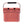 CAMP-ZERO 10 Liter 10.6 Quart Lidded Cooler with 2 Molded In Cup Holders, Coral