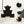 BalanceFrom Neoprene Dumbbells, 3 Pair Hand Weights Set with Stand, 32 Lb, Black