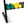 BalanceFrom Fitness 110 Pound Neoprene Coated Dumbbell Set w/ Stand, Multicolor