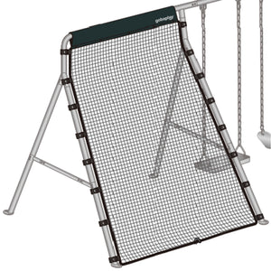 gobaplay Bounce Back Net , 126”x75” Rebounder Attachment, Swingset Not Included - TRAPSKI