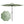 Four Seasons Courtyard 9' Round Polyester Patio Market Umbrella, Seafoam Green
