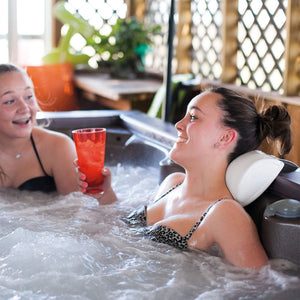 TRC Recreation Super Soft Closed Cell Foam Weighted Spa and Bath Pillow, Blue