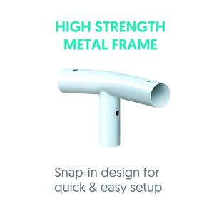 Summer Waves 15 Feet x 33 Inches Metal Frame Above Ground Pool Set with Pump