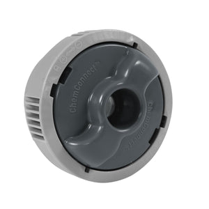 SaluSpa LED Spa Waterfall Accessory w/Coleman SaluSpa Inflatable Hot Tub, Gray