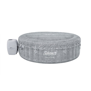 Coleman Sicily Inflatable AirJet Hot Tub with 2 SaluSpa Seat and Headrest Pillow