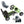 hauck Ergonomic Pedal Ride On Go Kart Toys for Boys and Girls Ages 4 to 8, Green