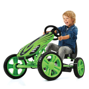 hauck Speedster Pedal Go Kart with Adjustable Bucket Seat for Kids Ages 4 to 8