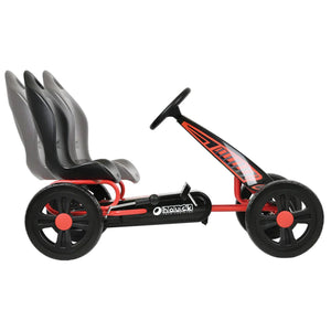 hauck Cyclone Pedal Go Kart with Adjustable Bucket Seat for Kids Ages 4 to 8