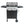 Grill Boss 27,000 BTU 3 Burner Propane Gas Grill w/Wheels, Cover, & Side Shelves