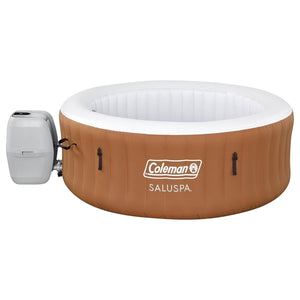 Bestway Coleman Miami AirJet Inflatable Hot Tub with 2 SaluSpa Non-Slip Spa Seat