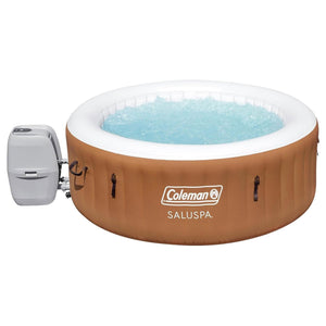 Bestway Coleman Miami AirJet Inflatable Hot Tub with 2 SaluSpa Non-Slip Spa Seat