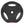 Signature Fitness Standard 15 Pound Coded Olympic Weight Plate, Black (Set of 2)