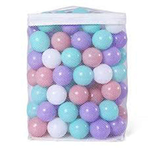 BalanceFrom Fitness 2.3" Crush Proof Play Pit Balls w/Storage Bag, 200 Count - TRAPSKI