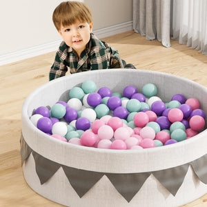 BalanceFrom Fitness 2.3" Crush Proof Play Pit Balls w/Storage Bag, 400 Count