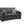 William - Sleeper Sofa With 2 USB Charging Ports And 4 Accent Pillows - Gray