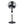 Utilitech 18 Inch 3 Speed Indoor Stand Fan with Timer and Remote Control, Black