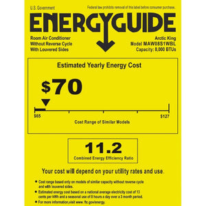 Midea 8,000 BTU ComfortSense Smart Control Window Air Conditioner/Dehumidifier