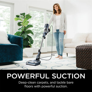Shark UltraLight Pet Pro Corded LED Stick Vacuum, Blue (Refurbished)