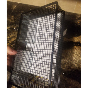 Rugged Ranch Products Mousinator Metal Wire Mouse Trap for Pest Control, Black